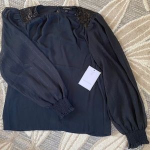 NWT Calligraphe Blouse, Sz S